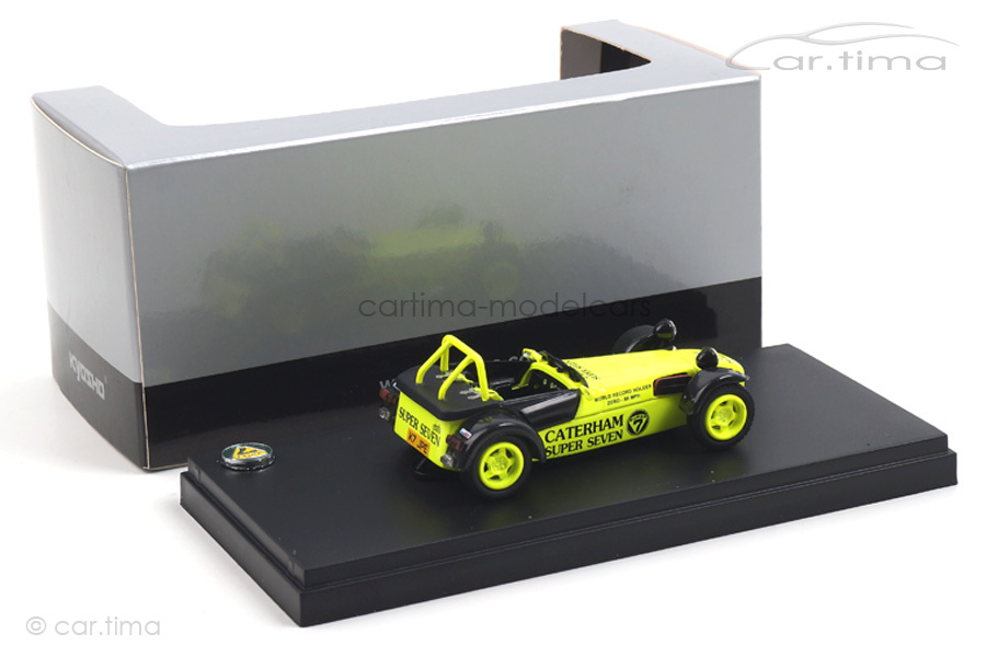 Caterham Super Seven JPE gelb Kyosho 1:43 03156Y Caterham Super Seven JPE gelb Kyosho 1:43 03156Y