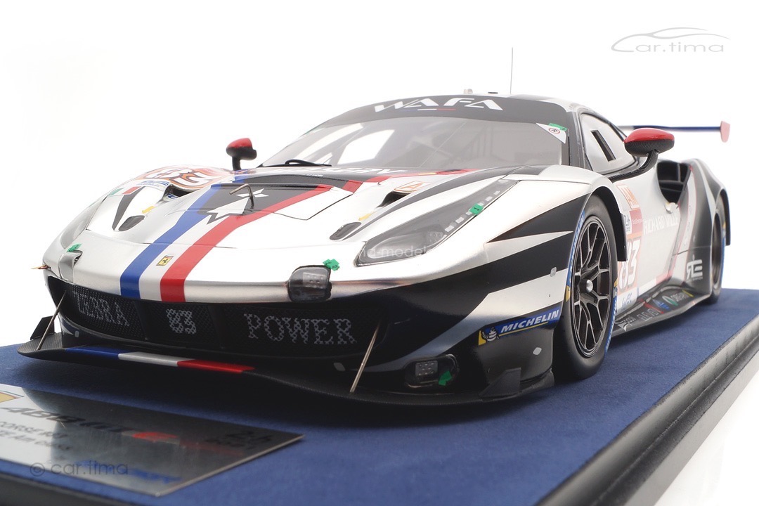 Ferrari 488 GTE Evo Winner LMGTE Am 24h Le Mans 2021 Perrodo/Nielsen/Rovera LookSmart 1:18 LS18LM030