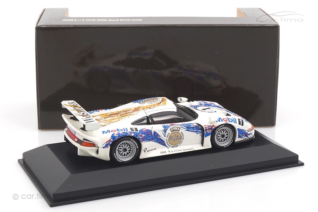 Porsche 911 GT1 Showcar Black Window Minichamps 1:43 WAP020026