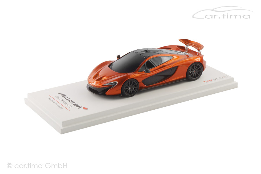 McLaren P1 Volcano orange Race Mode Präsentation 2012 TSM 1:43 TSM134321