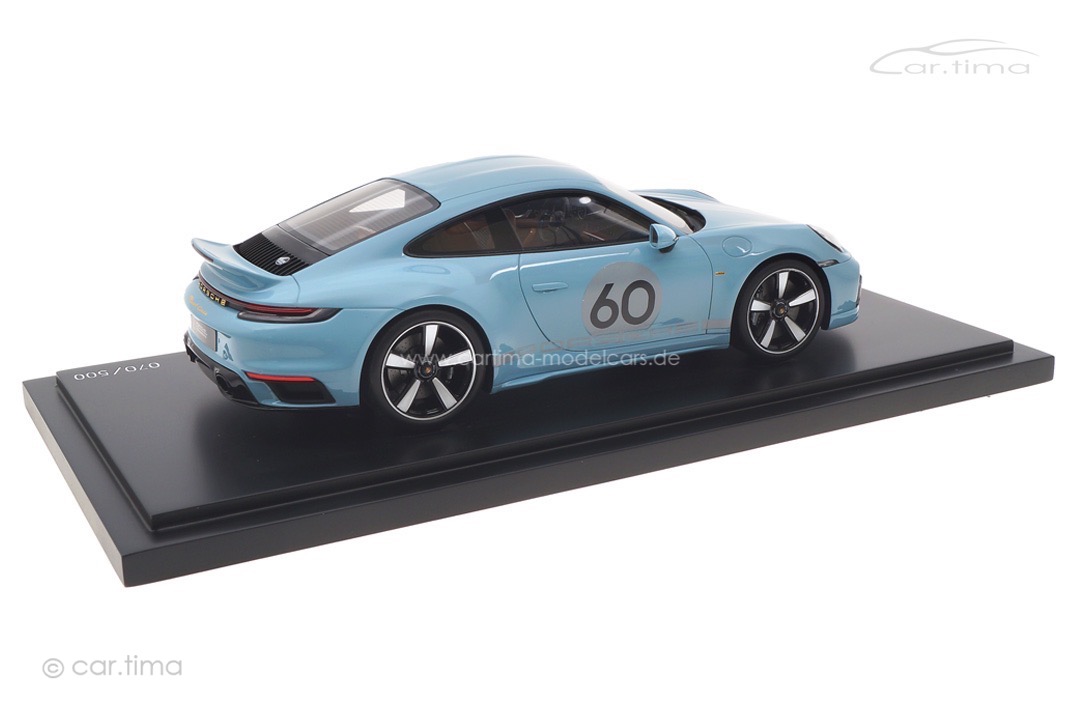 Porsche 911 (992) Sport Classic Meissenblau Spark 1:18 WAP0210100SSPC Porsche 911 (992) Sport Classic Meissenblau Spark 1:18 WAP0210100SSPC