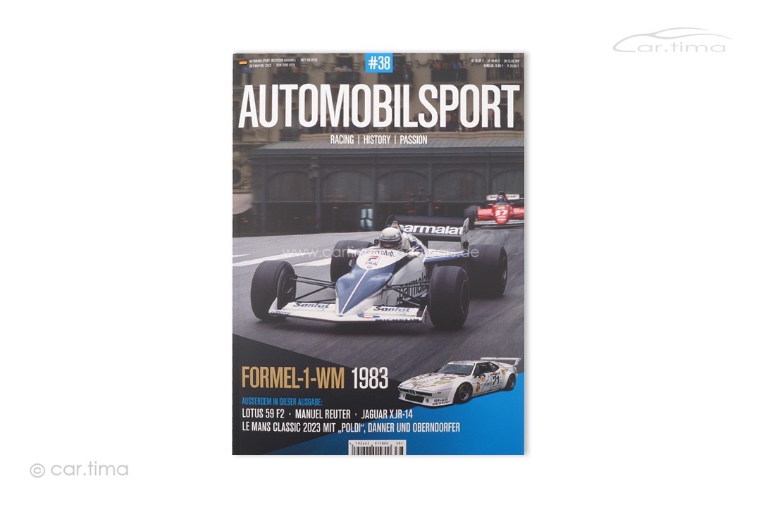 Zeitschrift/Magazine Automobilsport #38 Deutsche Edition M-AMS38-DE