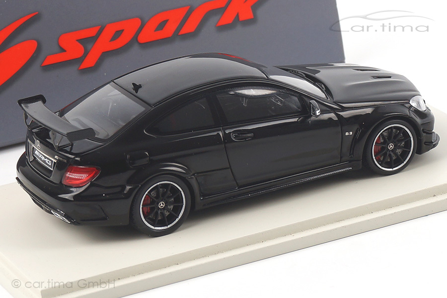Mercedes-Benz C63 AMG schwarz Spark 1:43 S1079 Mercedes-Benz C63 AMG schwarz Spark 1:43 S1079