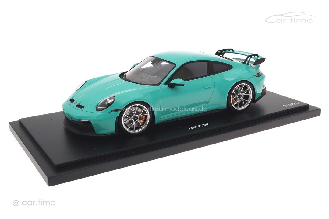 Porsche 911 (992) GT3 Mintgrün Spark 1:18 WAP0211520NGTM
