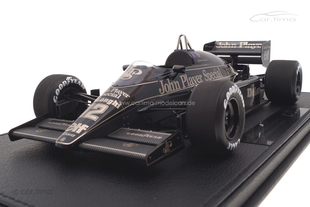 Lotus 98T GP 1986 Ayrton Senna inkl. Decals GP Replicas 1:18 GP67A-Decals Lotus 98T GP 1986 Ayrton Senna inkl. Decals GP Replicas 1:18 GP67A-Decals
