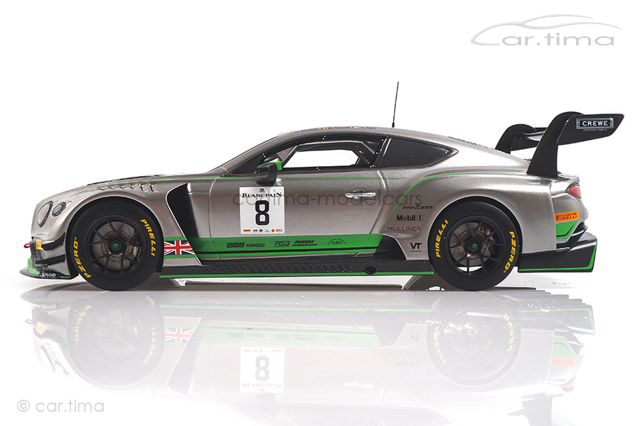 Bentley Continental GT3 Blancpain GT 2018 Abril/Soulet/Soucek TopSpeed 1:18 TS0244 Bentley Continental GT3 Blancpain GT 2018 Abril/Soulet/Soucek TopSpeed 1:18 TS0244