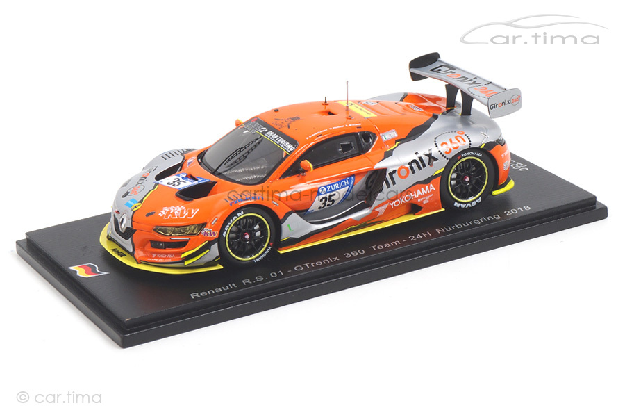 Renault R.S. 01 24h Nürburgring 2018 Hammel/Schmidtmann/Wittmer Spark 1:43 SG425