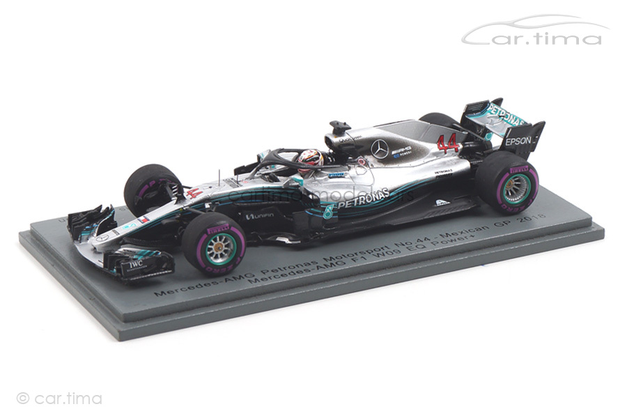 Mercedes-AMG F1 W09 World Champion 2018/pit board Lewis Hamilton Spark 1:43 S6067