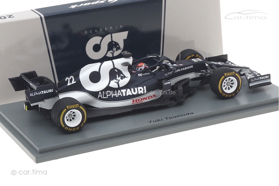 AlphaTauri AT02 GP 2021 Yuki Tsunoada Spark 1:43 S7669 AlphaTauri AT02 GP 2021 Yuki Tsunoada Spark 1:43 S7669