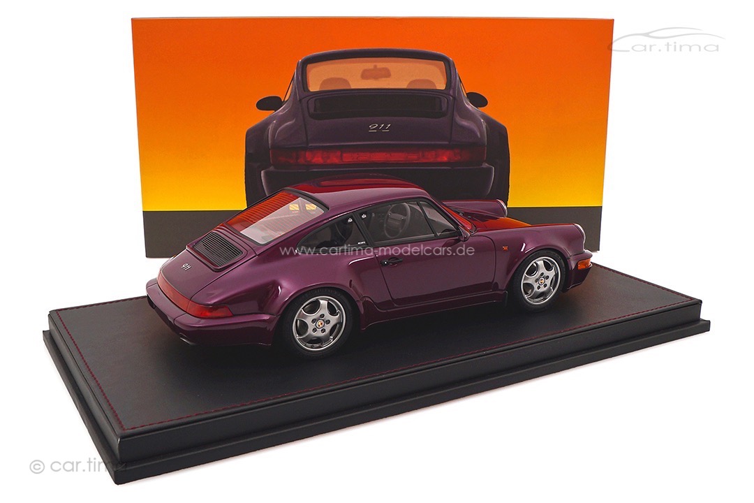 Porsche 911 (964) Carrera 4 WTL Amethyst met. car.tima 1:18 CAR01825032