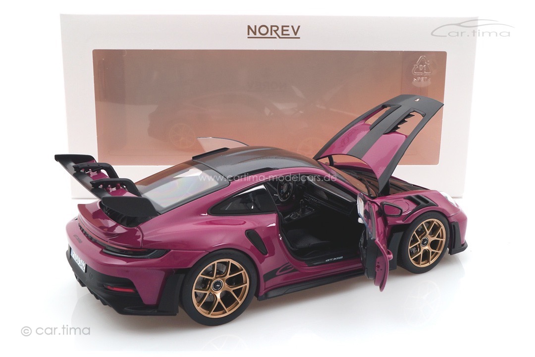 Porsche 911 (992) GT3 RS Weissach Package Sternrubin Norev 1:18 187370