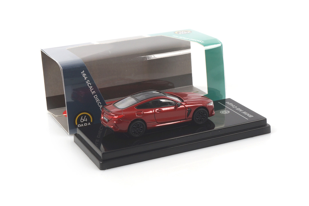 BMW M8 Coupe Motegi red Paragon 1:64 PA-55211