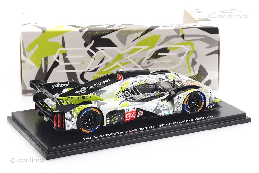 Peugeot 9X8 24h Le Mans 2024 Di Resta/Duval/Vandoorne Spark 1:43 S9127