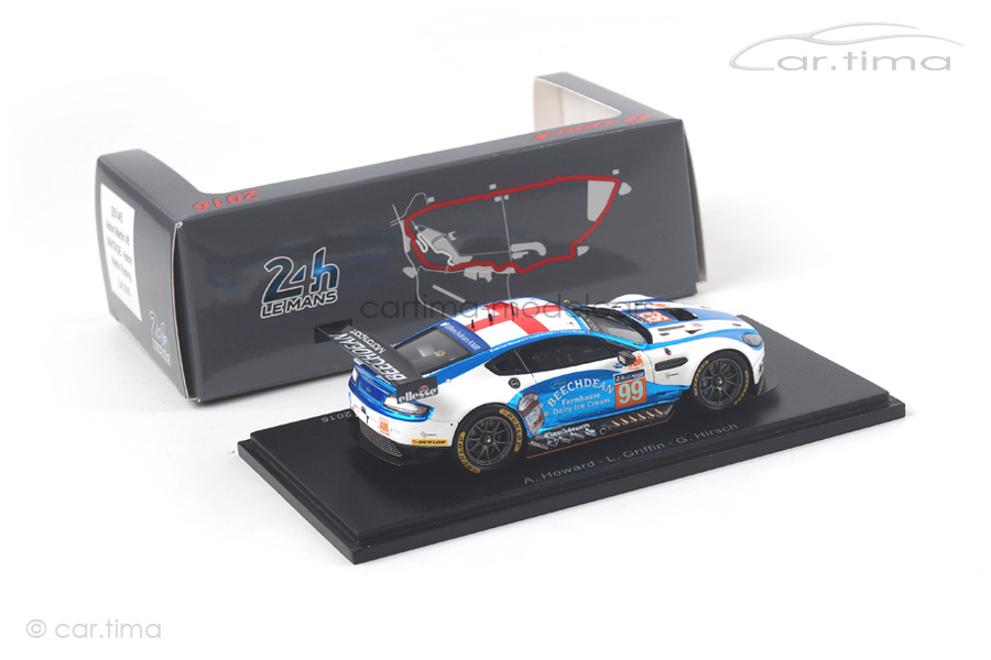 Aston Martin Vantage V8 24h Le Mans 2016 Griffin/Hirsch/Howard Spark 1:43 S5145