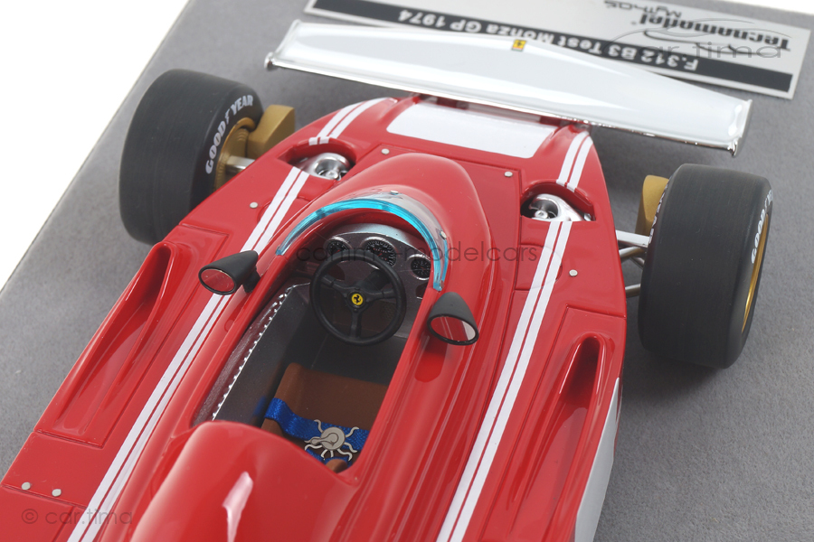 Ferrari 312 B3 Test Monza 1974 Clay Regazzoni Tecnomodel 1:18 TM18-89C