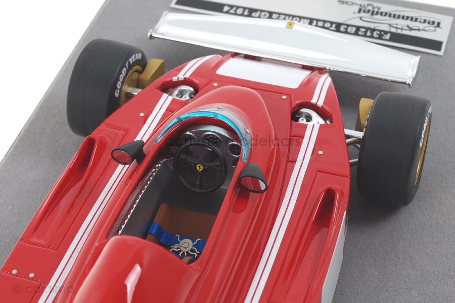 Ferrari 312 B3 Test Monza 1974 Clay Regazzoni Tecnomodel 1:18 TM18-89C Ferrari 312 B3 Test Monza 1974 Clay Regazzoni Tecnomodel 1:18 TM18-89C