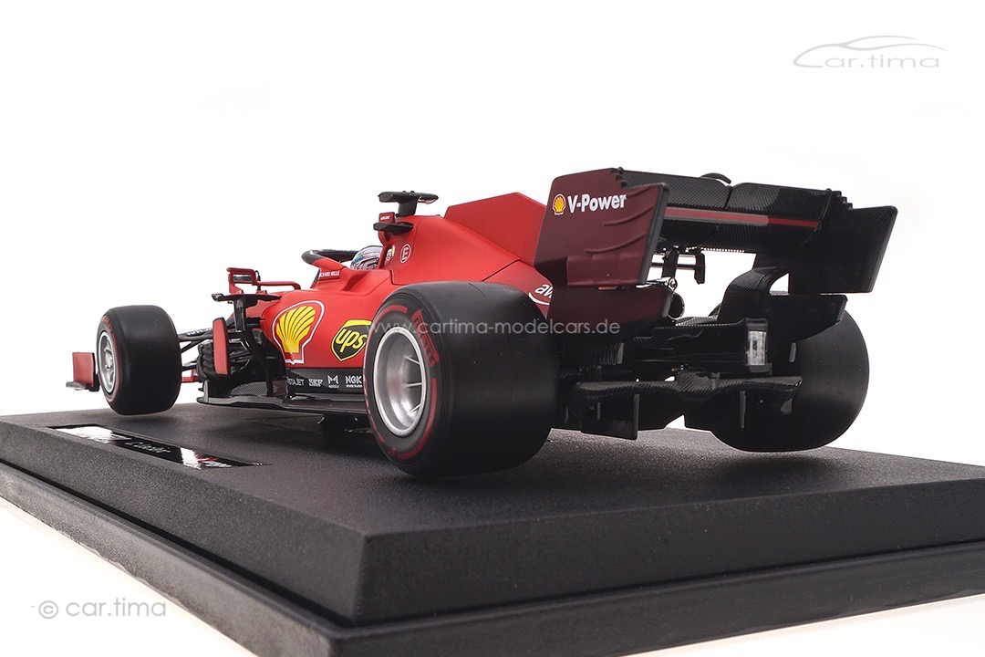 Ferrari SF21 GP 2021 Mission Winnow Charles Leclerc Bburago 1:18 18-16809L Ferrari SF21 GP 2021 Mission Winnow Charles Leclerc Bburago 1:18 18-16809L