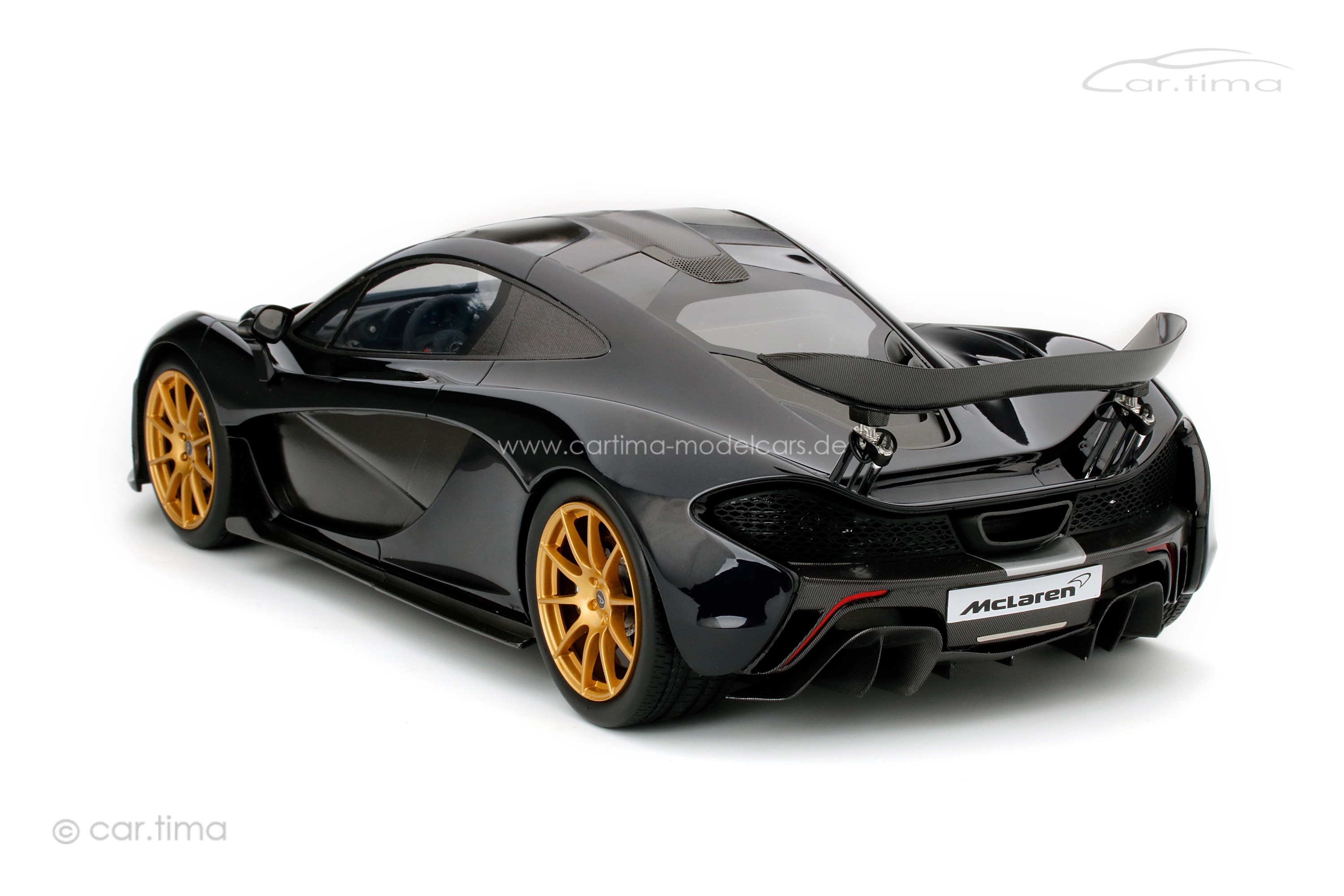 McLaren P1 Gotham black TSM 1:12 TSM161204