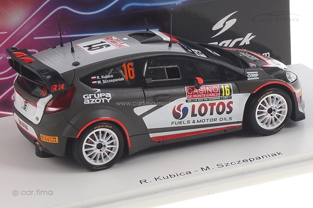 Ford Fiesta WRC Rallye Monte Carlo 2015 Kubica/Szczepaniak Spark 1:43 S4511 Ford Fiesta WRC Rallye Monte Carlo 2015 Kubica/Szczepaniak Spark 1:43 S4511