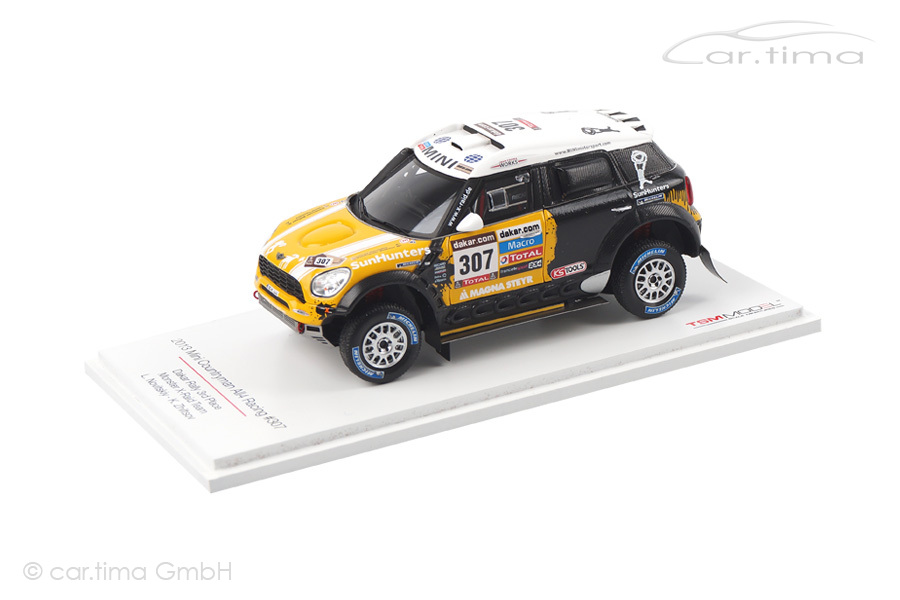 Mini Countryman All4 Racing Rallye Dakar 2013 Novitskiy/Zhiltsov TSM 1:43 TSM144344 Mini Countryman All4 Racing Rallye Dakar 2013 Novitskiy/Zhiltsov TSM 1:43 TSM144344