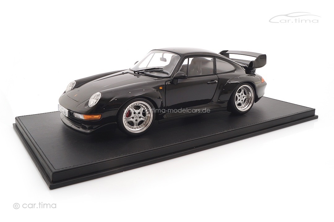 Porsche 911 (993) GT2 Schwarz inkl. Vitrine KK Scale 1:12 KKDC120286S-VIT