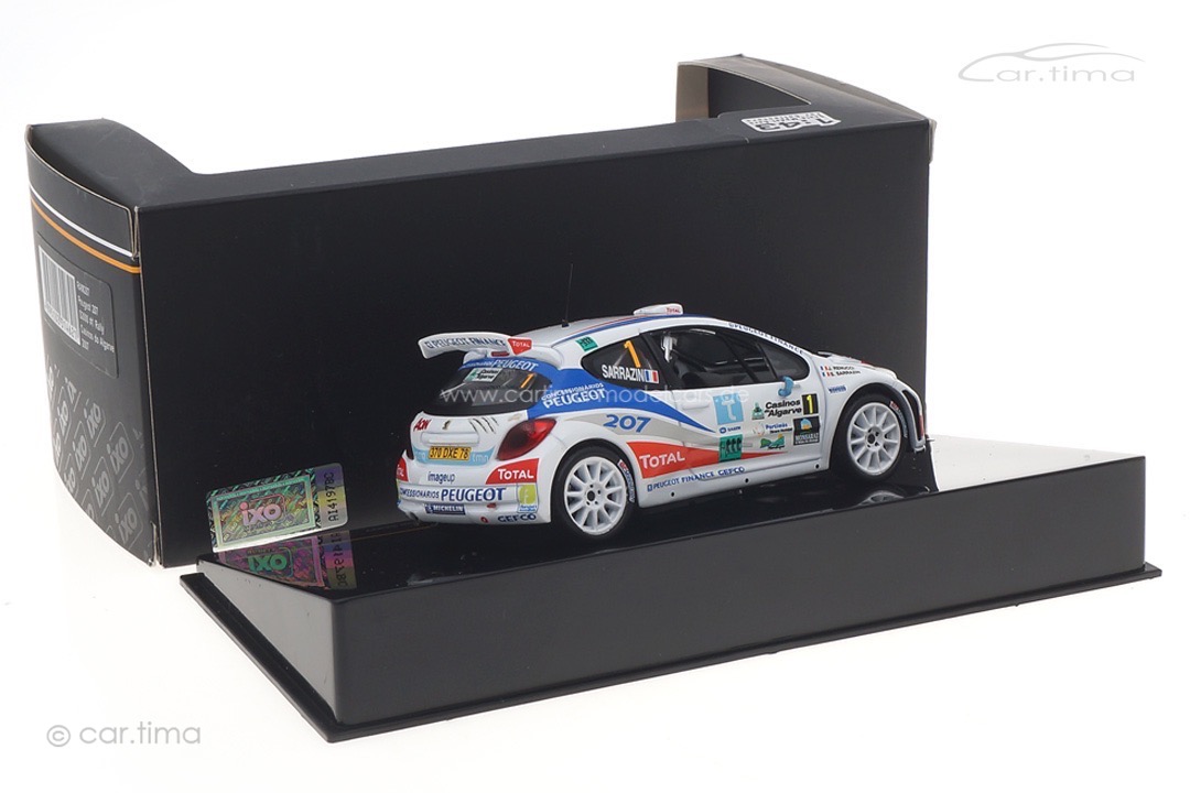 Peugeot 207 S2000 Rallye Casinos do Algarve 2007 Sarrazin/Renucci IXO 1:43 RAM287 Peugeot 207 S2000 Rallye Casinos do Algarve 2007 Sarrazin/Renucci IXO 1:43 RAM287