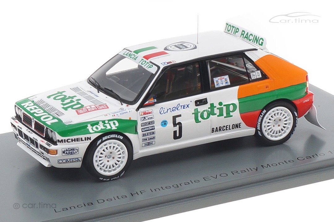 Lancia Delta HF Integrale EVO Rally Monte Carlo 1993 Aghini/Farnocchia Spark 1:43 S9025 Lancia Delta HF Integrale EVO Rally Monte Carlo 1993 Aghini/Farnocchia Spark 1:43 S9025