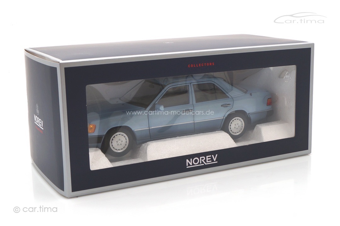 Mercedes-Benz 230 E 1990 hellblau met. Norev 1:18 183945 Mercedes-Benz 230 E 1990 hellblau met. Norev 1:18 183945