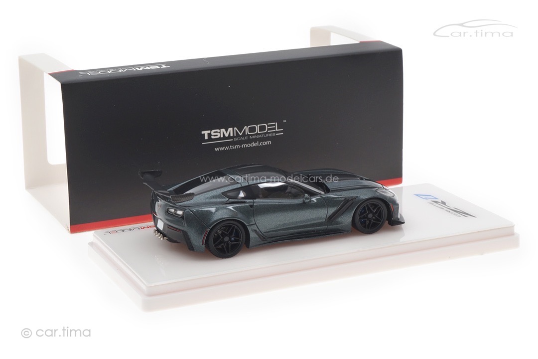 Chevrolet Corvette C7 ZR-1 Dark Shadow grey TSM 1:43 TSM430366 Chevrolet Corvette C7 ZR-1 Dark Shadow grey TSM 1:43 TSM430366