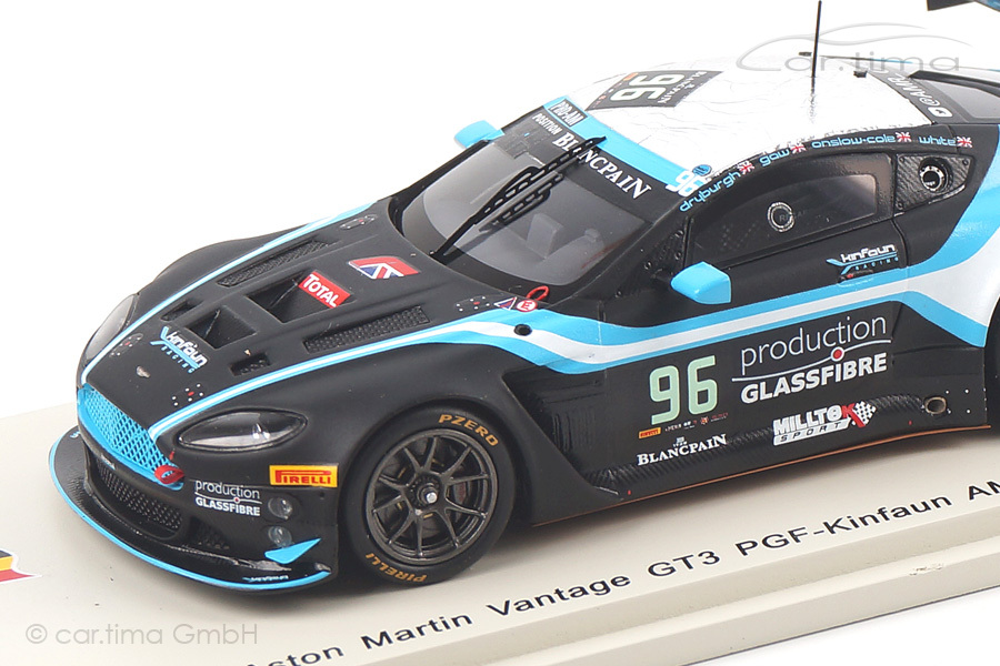 Aston Martin Vantage GT3 24h Spa 2014 Gaw/White/Dryburgh Spark 1:43 SB090 Aston Martin Vantage GT3 24h Spa 2014 Gaw/White/Dryburgh Spark 1:43 SB090
