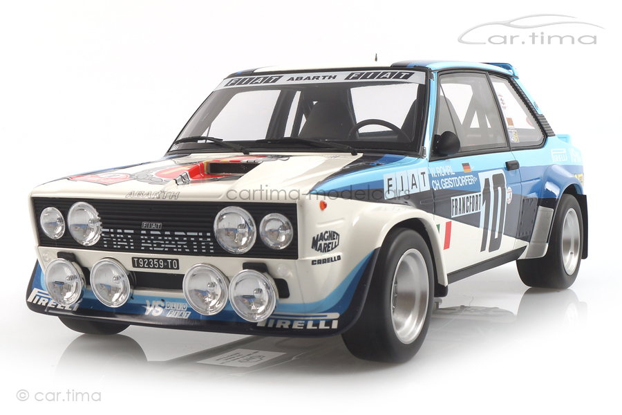 Fiat 131 Abarth Rallye Monte Carlo 1980 Röhrl/Geistdörfer OttOmobile 1:12 G051 Fiat 131 Abarth Rallye Monte Carlo 1980 Röhrl/Geistdörfer OttOmobile 1:12 G051