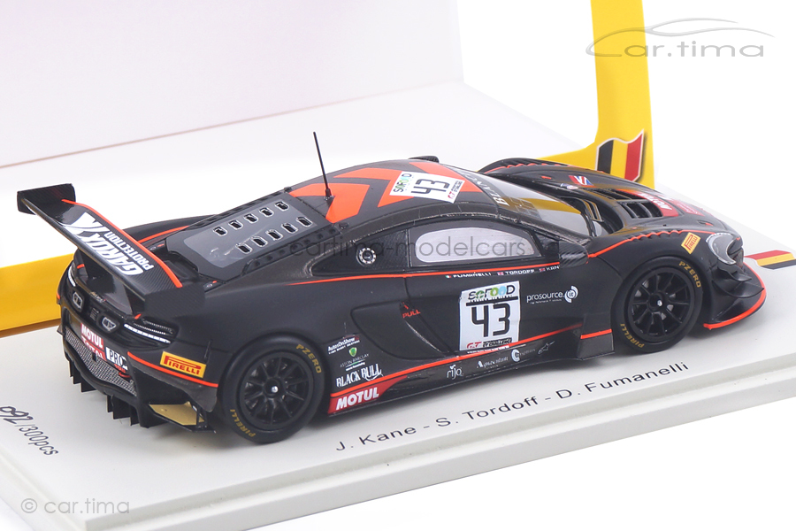 McLaren 650 S GT3 24h Spa 2017 Fumanelli/Kane/Tordoff Spark 1:43 SB158 McLaren 650 S GT3 24h Spa 2017 Fumanelli/Kane/Tordoff Spark 1:43 SB158