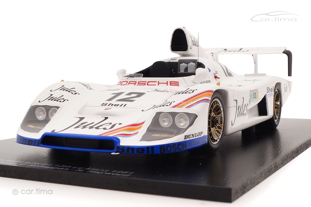 Porsche 936/81 24h Le Mans 1981 Haywood/Mass/Schuppan Spark 1:18 18S525