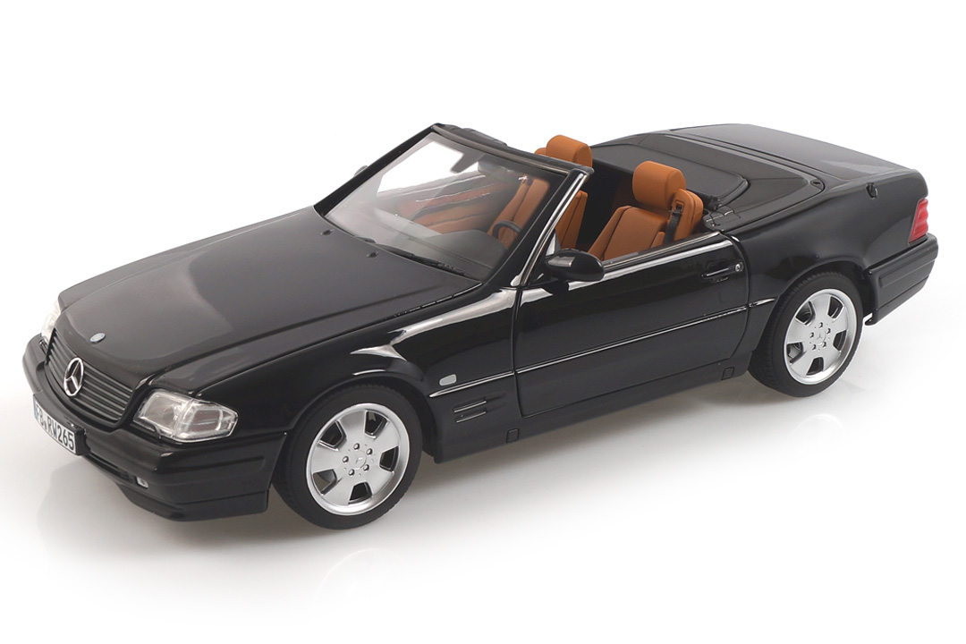 Mercedes-Benz SL 500 1999 schwarz Norev 1:18 183750 Mercedes-Benz SL 500 1999 schwarz Norev 1:18 183750
