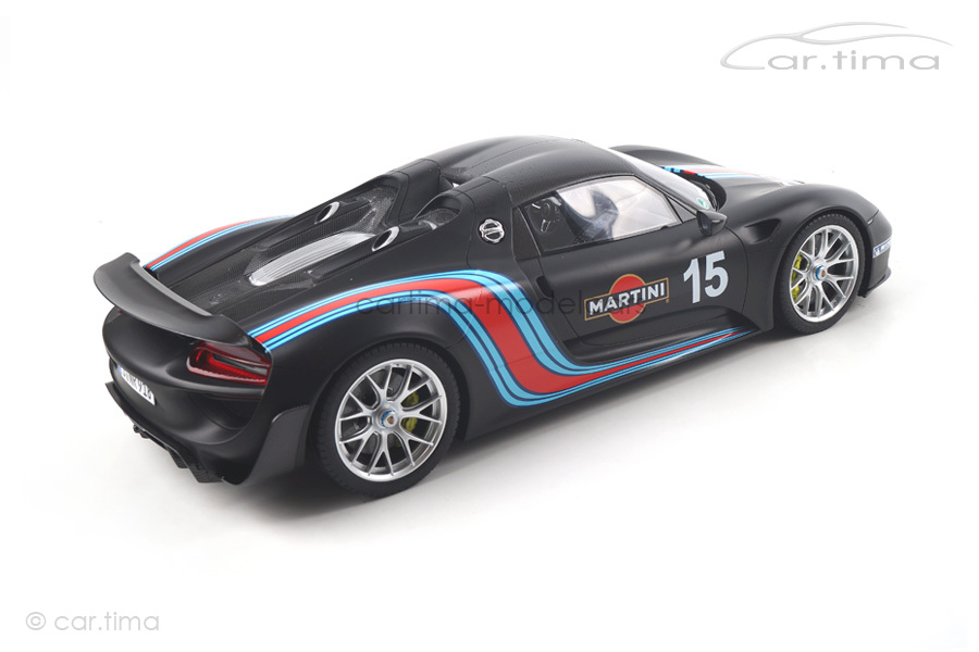 Porsche 918 Spyder Weissach Package Rundenrekord Nürburgring Marc Lieb GT Spirit 1:12 ZM084