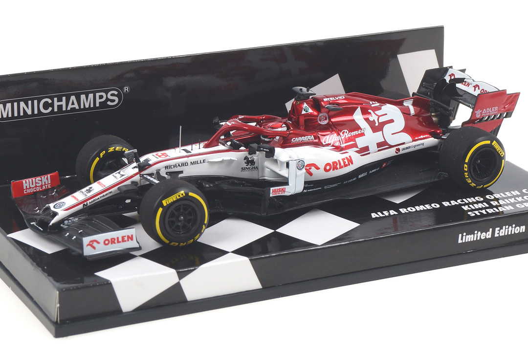 Alfa Romeo Racing Orlen C39 Styrian GP 2020 K. Raikkonen Minichamps 1:43 417200207