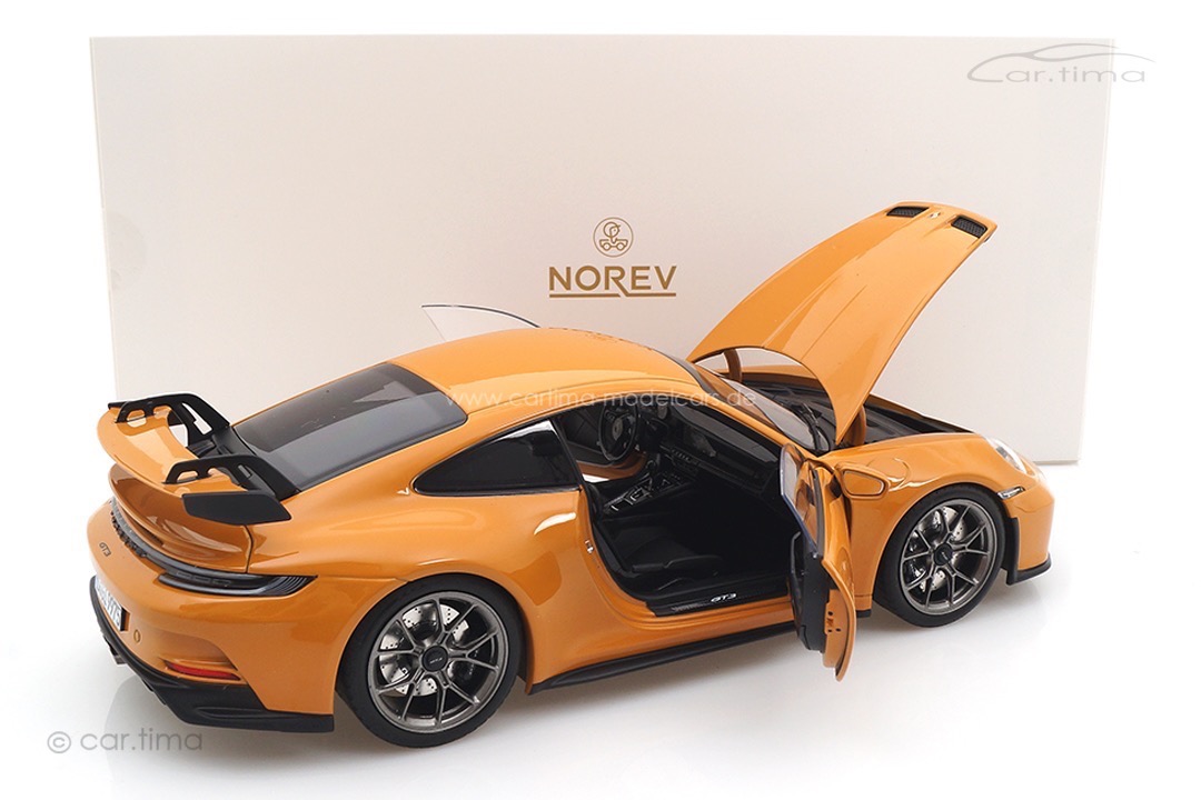 Porsche 911 (992) GT3 Bahamayellow Norev 1:18 187387