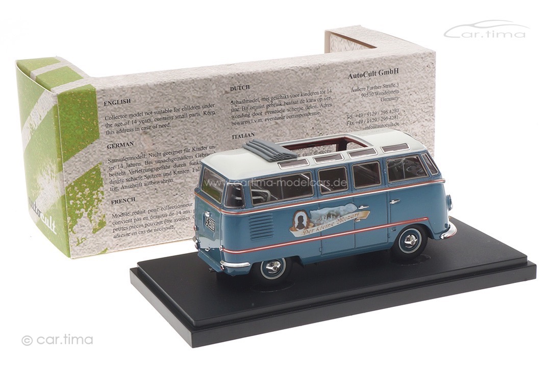 Kohlruss T1 Samba "Der kleine Mozart" autocult 1:43 08020 Kohlruss T1 Samba "Der kleine Mozart" autocult 1:43 08020