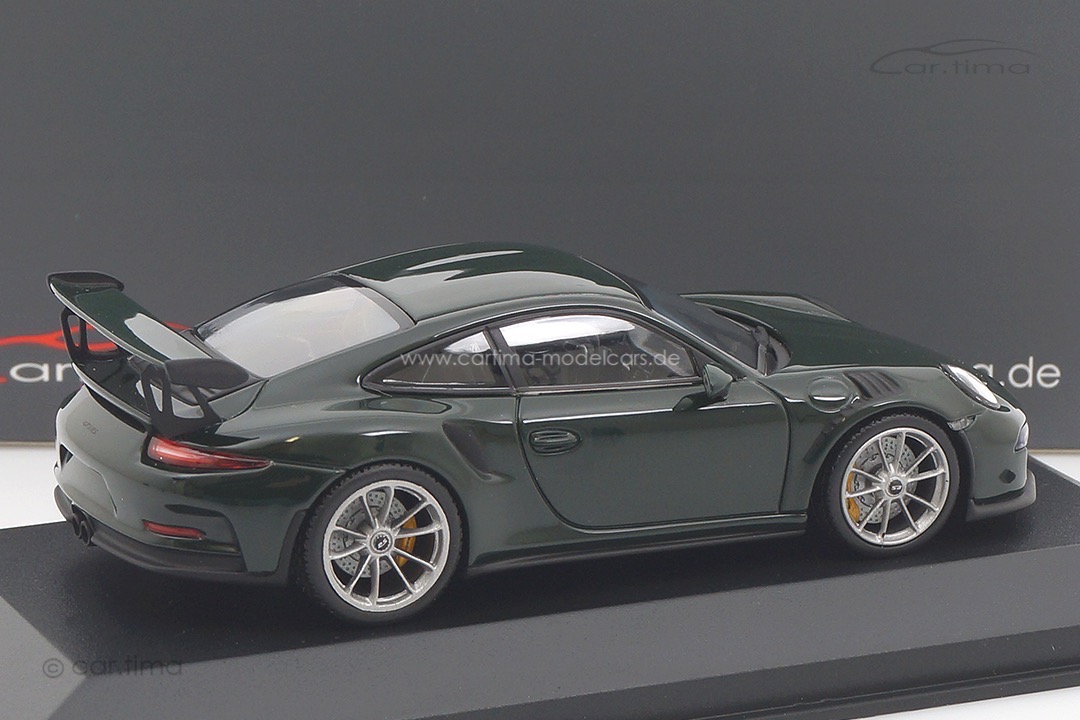 Porsche 911 (991) GT3 RS British racing green Minichamps 1:43 CA04316100