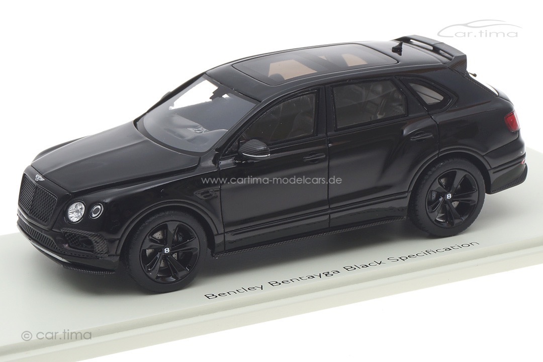 Bentley Bentayga Black Specification Spark 1:43 S7791