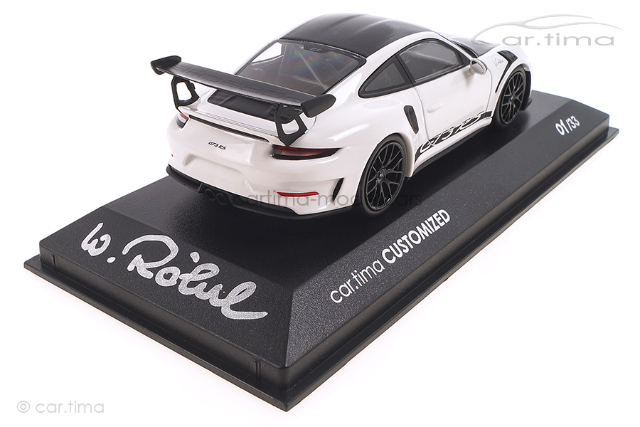 Porsche 911 (991 II) GT3 RS Weiß/Signatur Tankdeckel + Originalsignatur Walter Röhrl Porsche 911 (991 II) GT3 RS Weiß/Signatur Tankdeckel + Originalsignatur Walter Röhrl