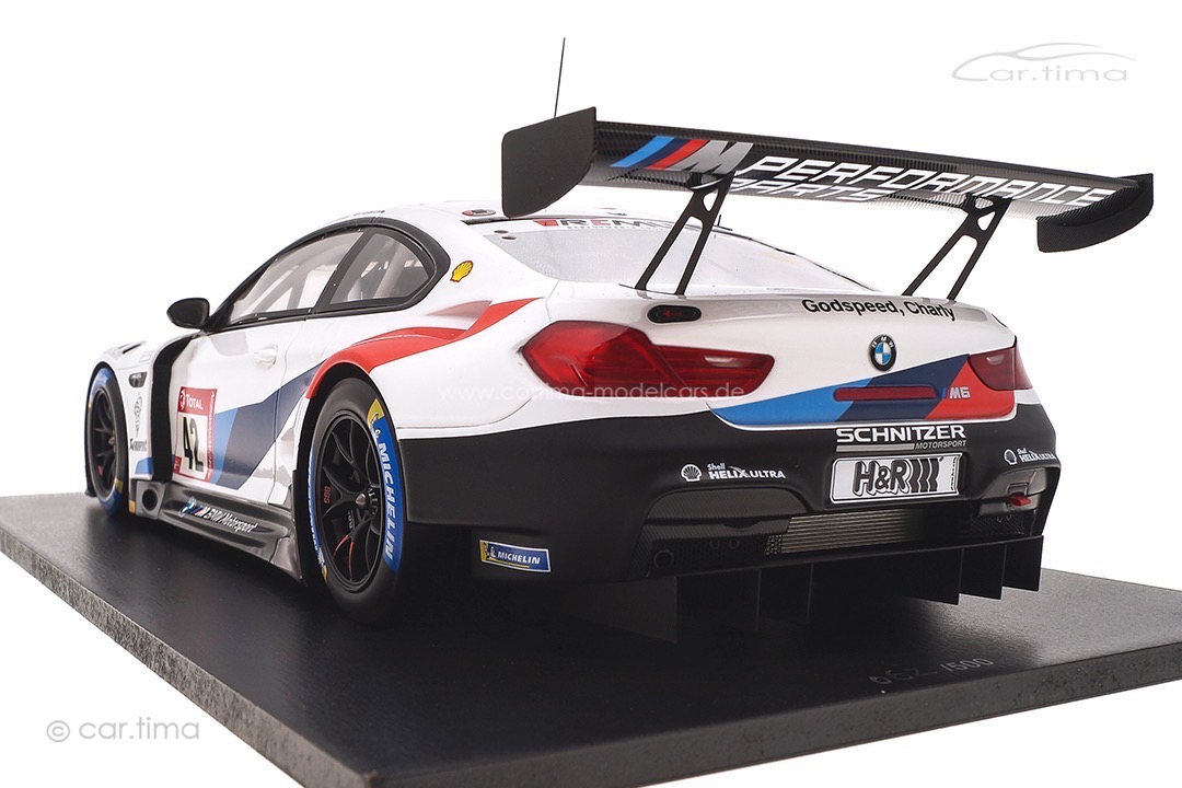 BMW M6 GT3 24h Nürburgring 2020 Farfus/Klingmann/Tomczyk/Van der Linde Spark 1:18 18SG048