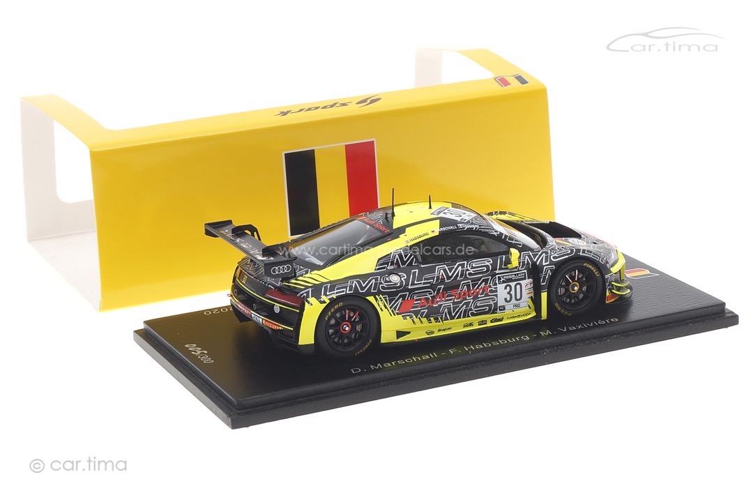 Audi R8 LMS GT3 24h Spa 2020 Habsburg/Marschall/Vaxivière Spark 1:43 SB380