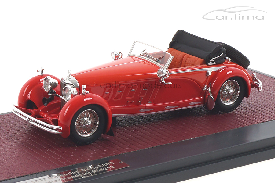 Mercedes-Benz 680S Armbruster Roadster rot Matrix 1:43 MX51302-161 Mercedes-Benz 680S Armbruster Roadster rot Matrix 1:43 MX51302-161