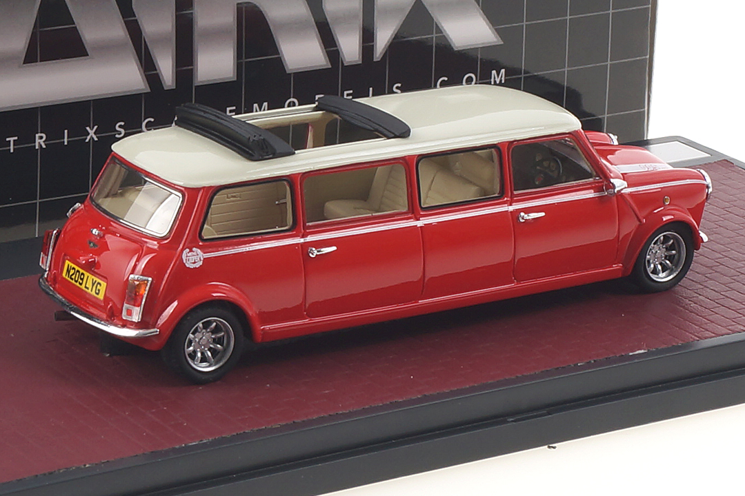 Mini Cooper Limousine weiß/rot Matrix 1:43 MX30110-031