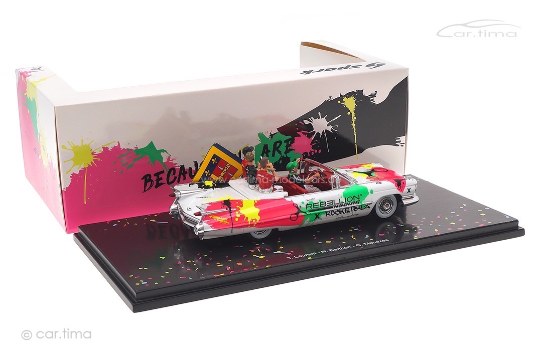 Cadillac Eldorado Parade des Pilotes Le Mans 2019 Rebellion Racing Spark 1:43 S7952 Cadillac Eldorado Parade des Pilotes Le Mans 2019 Rebellion Racing Spark 1:43 S7952