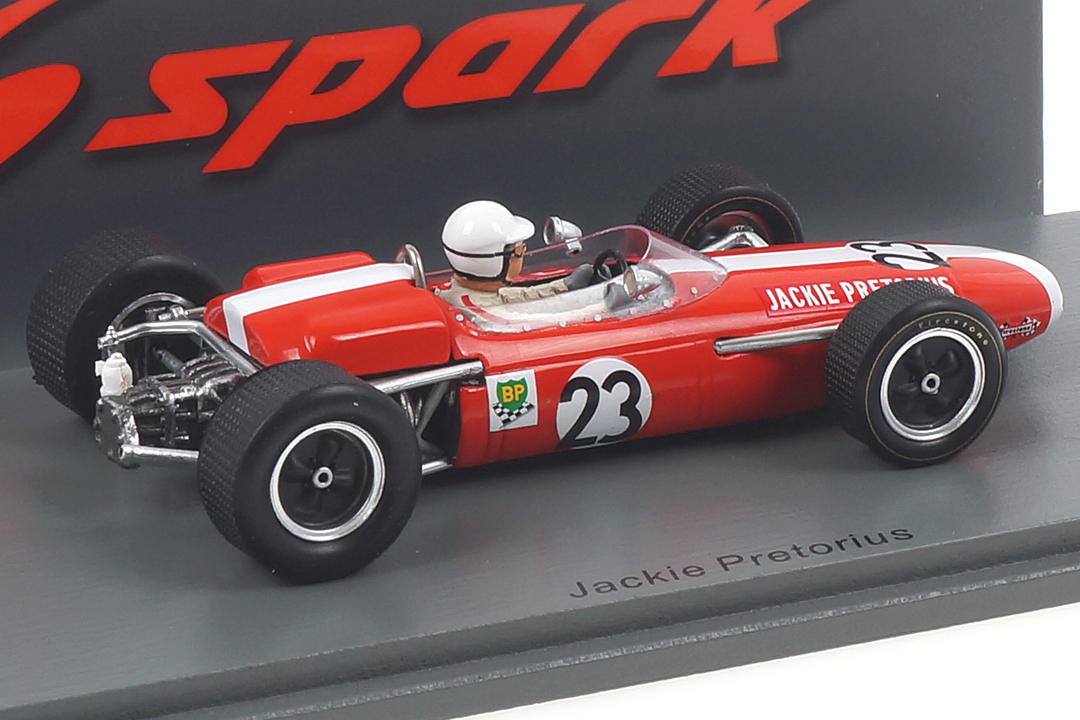 Brabham BT11 South African GP 1967 Jackie Pretorius Spark 1:43 S7090 Brabham BT11 South African GP 1967 Jackie Pretorius Spark 1:43 S7090