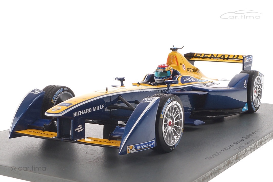 Renault e.dams Formula E Champion 2015-2016 Sebastien Buemi Spark 1:18 18FE02 Renault e.dams Formula E Champion 2015-2016 Sebastien Buemi Spark 1:18 18FE02