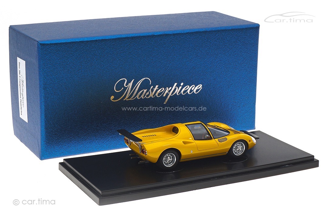 Ferrari Dino 206 S Competizione gelb autocult 1:43 90267 Ferrari Dino 206 S Competizione gelb autocult 1:43 90267