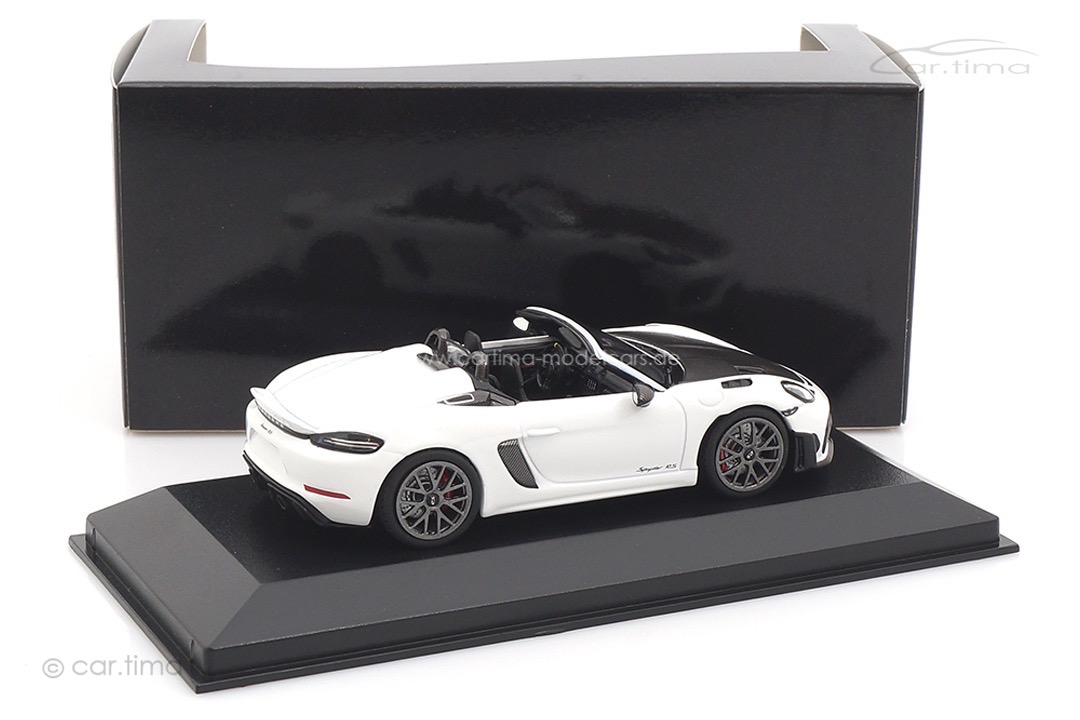 Porsche 718 Spyder RS Weissach Package Weiß Minichamps 1:43 410063131